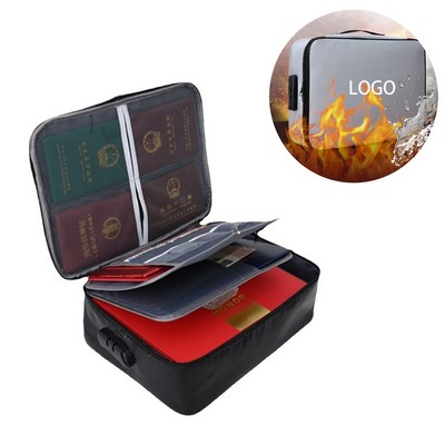 Waterproof and Fireproof Document Bag