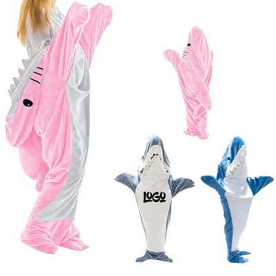 Shark Blanket Adult Hoodie