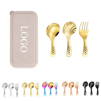Stainless Steel Children's Cutlery Set