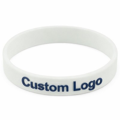 Customizable Silicone Wristbands With Embossed Wristbands.