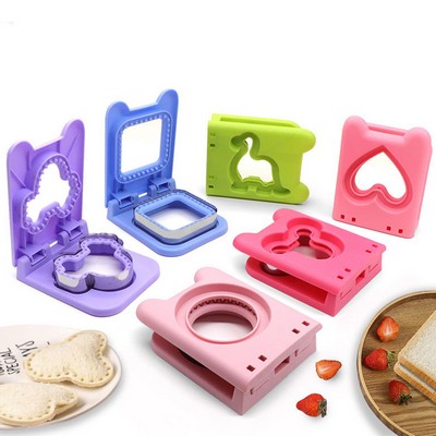House-Shaped Sandwich Cutter & Sealer, Lunchbox-Friendly, Crustless Sandwich Making Tool