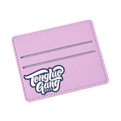 PU Leather Custom Card Holder