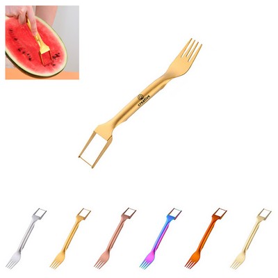 Stainless Steel Watermelon Cutting Fork