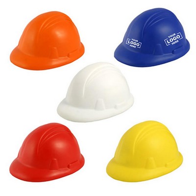 PU Hard Hat Shape Stress Ball