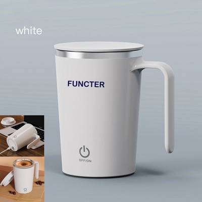 400 ml Mixing Cup 304 Stainless Steel Magnetization Cup Automatic Magnetic Cup Portable Coffee Cup
