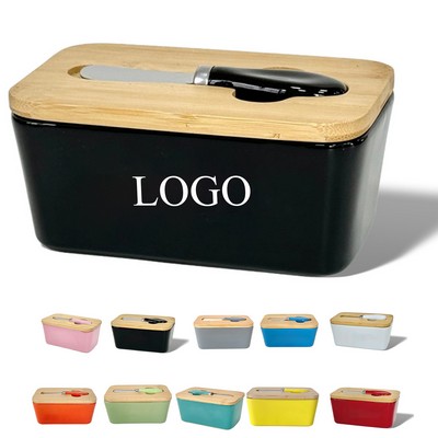 Butter Keeper With Knife