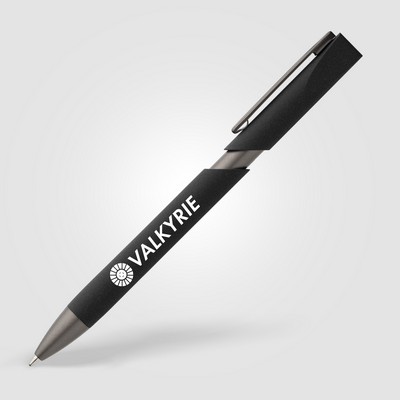 Kyra Recycled Plastic Stone Finish Pen - Pad Print