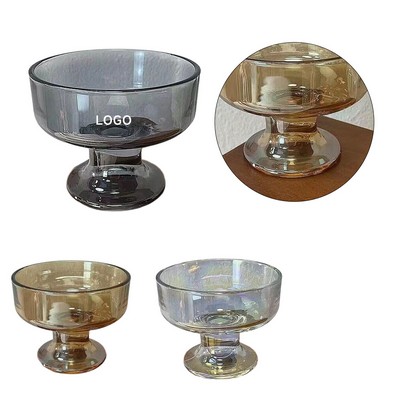 Clear Glass Goblet