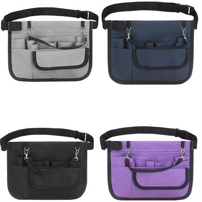 Nursing Tool Pouch Portable Nurse Organizer Belt Waist Bag