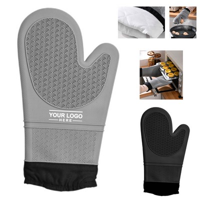 Heat-Resistant Kitchen Silicone Mitt