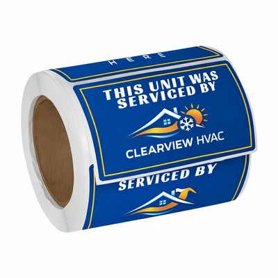 Full Color 5" x 3" Rectangular Labels (Roll of 500)