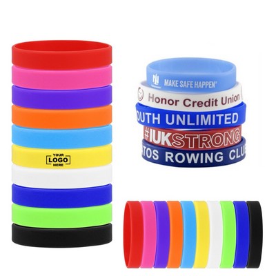 Customizable Silicone Wristbands for Promotions and Events