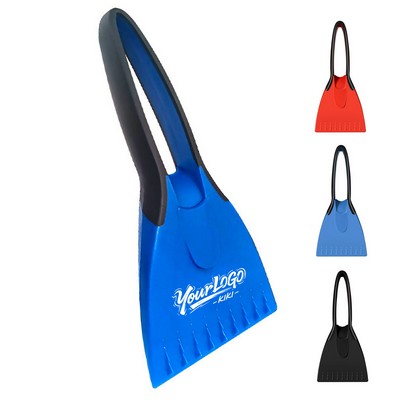 Silicone anti-slip ice scraper