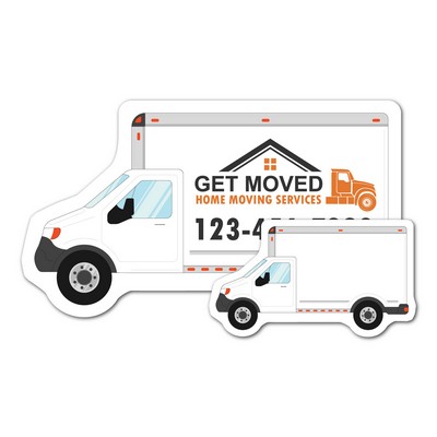 Moving Truck Mini Magnet (3.75" x 2.125")