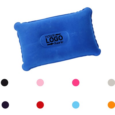 Inflatable Flocking Pillow