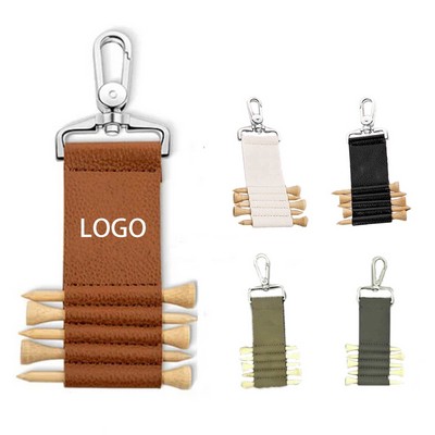 Golf Tee Organizer with Hook