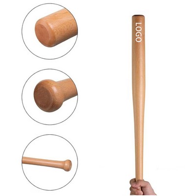 18" Natural Wooden Baseball Bat