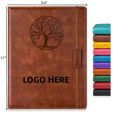 A4 Leather Journal with Lined Pages