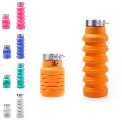 17oz Collapsible Silicone Water Cup