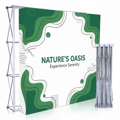 Pro Fabric Pop-Up Straight Backdrop