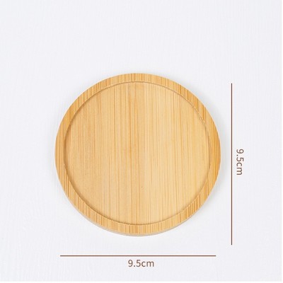 Round Bamboo Coaster