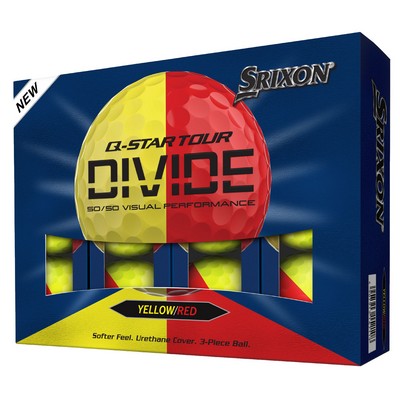 Srixon - Q Star Tour 6 Divide - Yellow/Red - TMB10369858