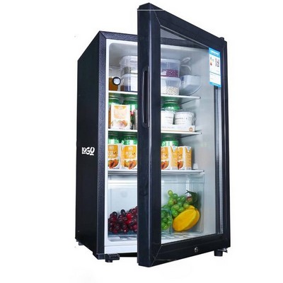 Mini Fridge with Glass Door