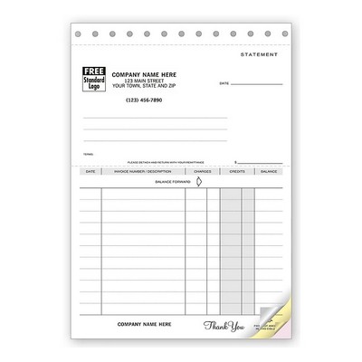Classic Lined Statements (3-Part Forms)