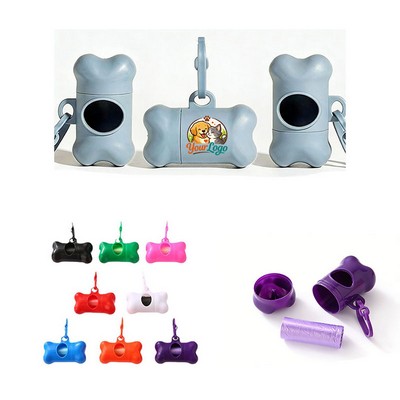 Pet Waste Bag Dispenser with Clip