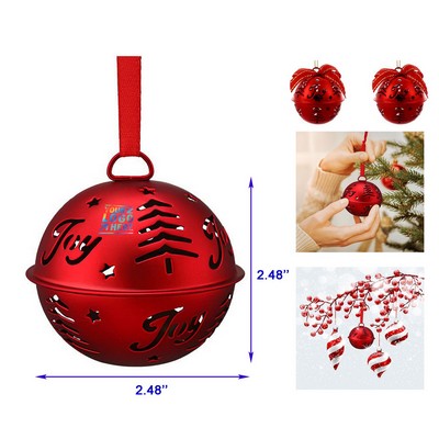 Christmas Metal Ornaments Jingle Bells