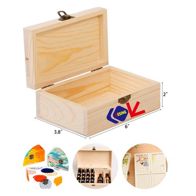 Wooden Box with Clasp