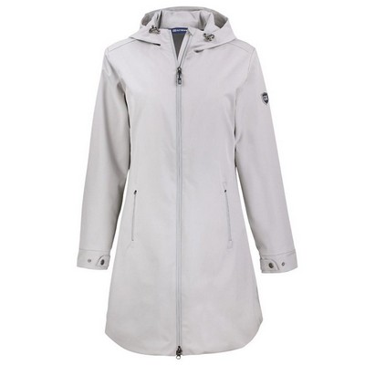 Cutter and Buck Ladies Camano Everyday Stretch Recycled Water Resistant Jacket