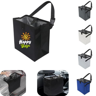 Leak-Proof Car Trash Can