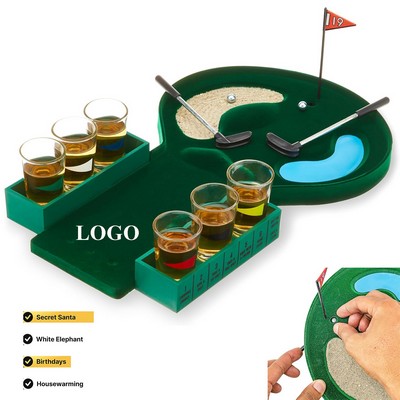 Table Golf Shot Glass Drinking Game
