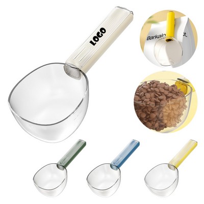 Ergonomic Pet Feeding Scoop with Measurement & Stand