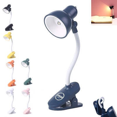 LED Mini Clip-On Desk Lamp