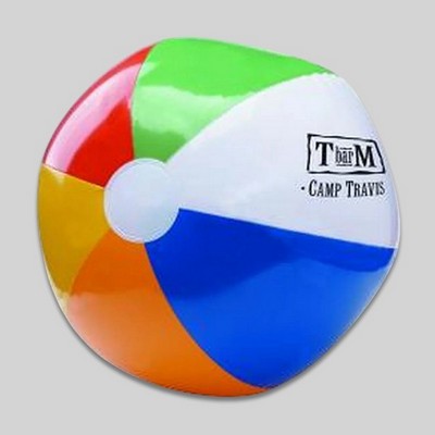 Six Color Beach Ball - 16"