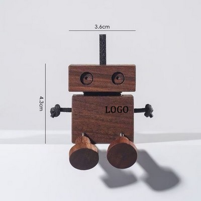 Wooden Shaking Leg Ornament Car Fragrance Diffuser