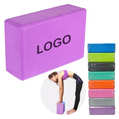 High-Density EVA Yoga Block