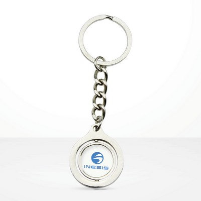 Dynamic Circle Keychain (5-Day Production)