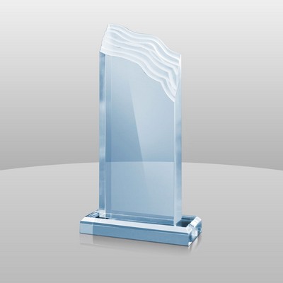 Blue Summit Award II (9 1/4"x2"x2")