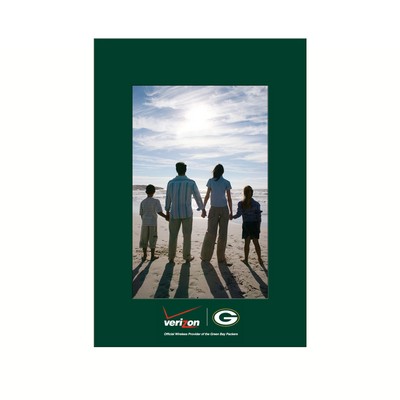 Offset Printed Square Photo Frame w/Easel Back (4"x6" Photo)