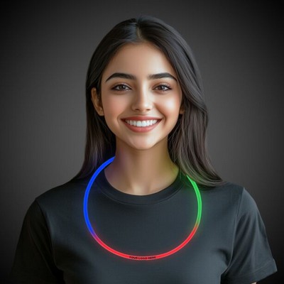 22" Red/Green/Blue Superior Glow Necklace