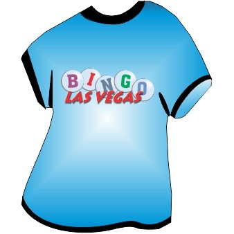 Las Vegas Bingo T-Shirt Lapel Pin