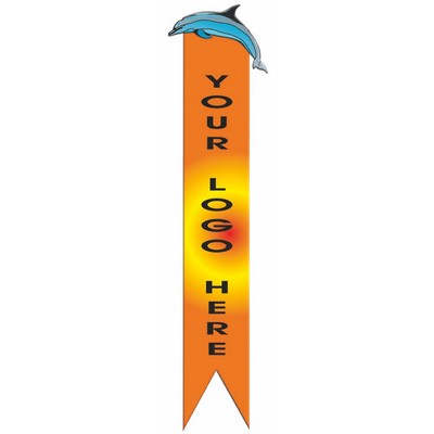 Dolphin Bookmark w/ Black Back