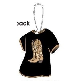 Cowboy Boots T-Shirt Zipper Pull