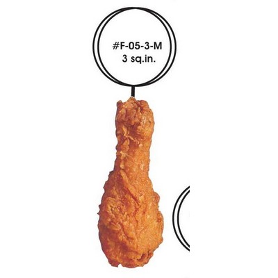 Chicken Leg Executive Magnet w/ Full Magnetic Back (3 Square Inch)