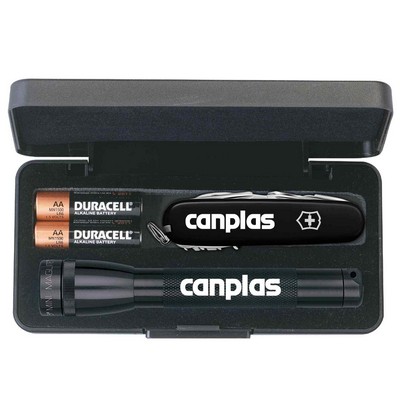 Mini Maglite® With VICTORINOX® CLIMBER®