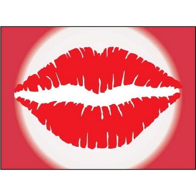 Kiss Rectangle Metal Photo Magnet (2"x3")