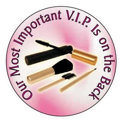 Makeup Brush Set Hand Mirror (2½" Diameter)